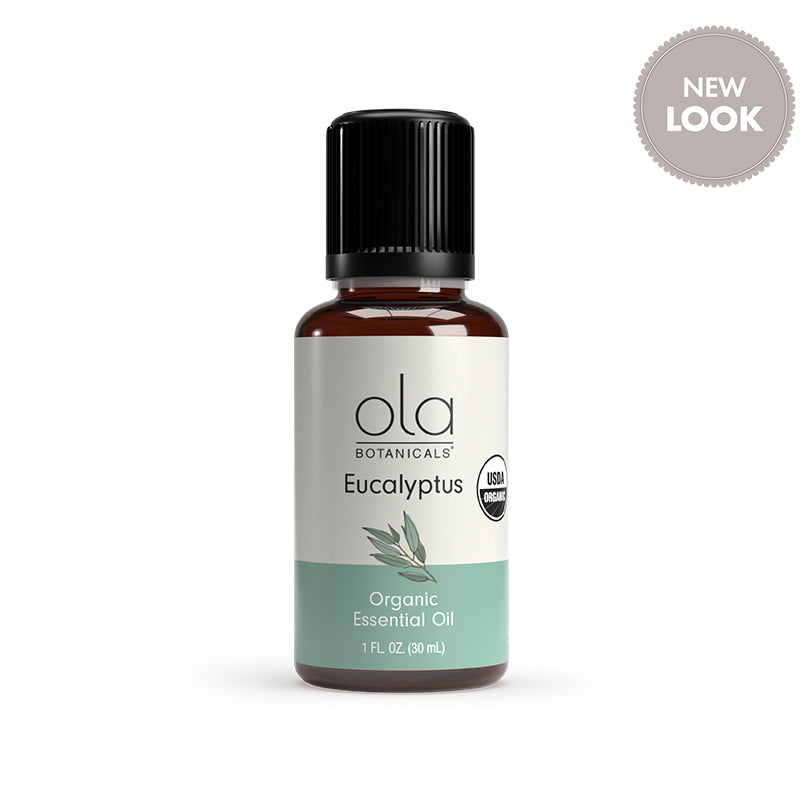 Ola Botanicals Organic Eucalyptus Essential Oil - Elevate Your Senses with Ola Botanicals® Organic Eucalyptus Essential Oil: Nature's Renewal for Mind and Body!