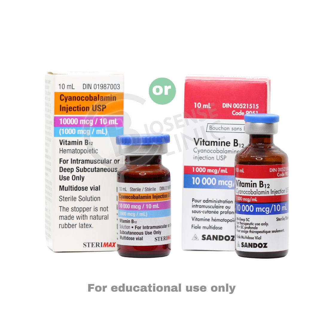 Vitamin B12 Injection at BiosenseClinic.com a Licensed Pharmacy Vitamin B12 Injection at BiosenseClinic.com a Licensed Pharmacy