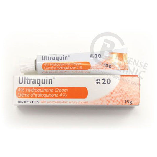 Ultraquin 4% - Cream w/sunblock SPF 20 - Biosense Clinic