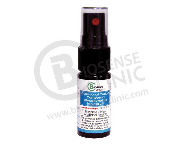 BiosenseClinical Glycopyrrolate Topical spray - 15 ml - Biosense Clinic