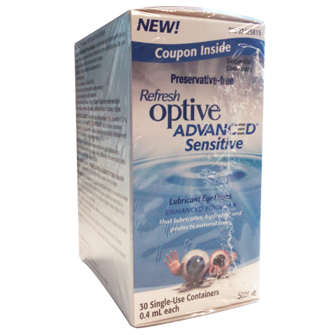 Refresh Optive Advanced Sensitive Lubricant Eye Drops BiosenseClinic Refresh Optive Advanced Sensitive Lubricant Eye Drops BiosenseClinic