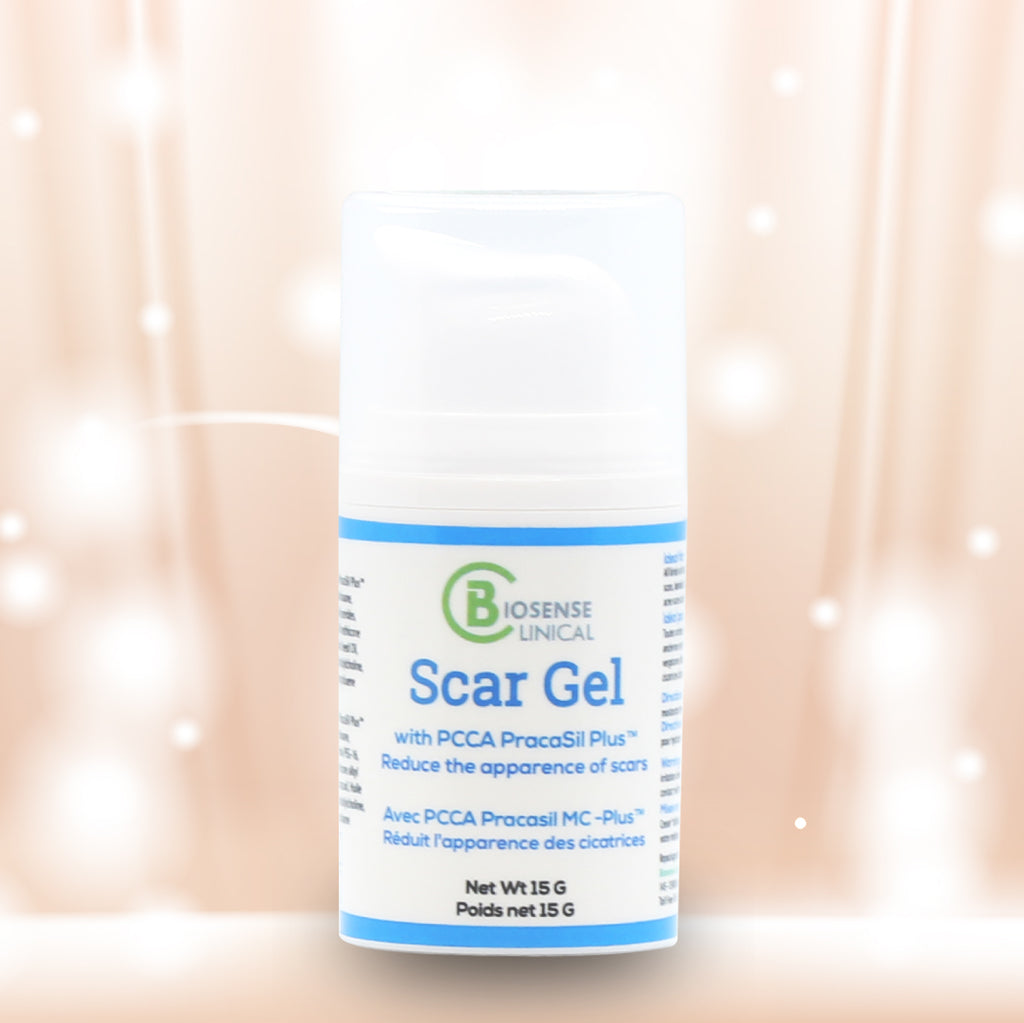 BiosenseClinical Scar Gel with PCCA PracaSil Plus™ 15g x 1 - Biosense Clinic