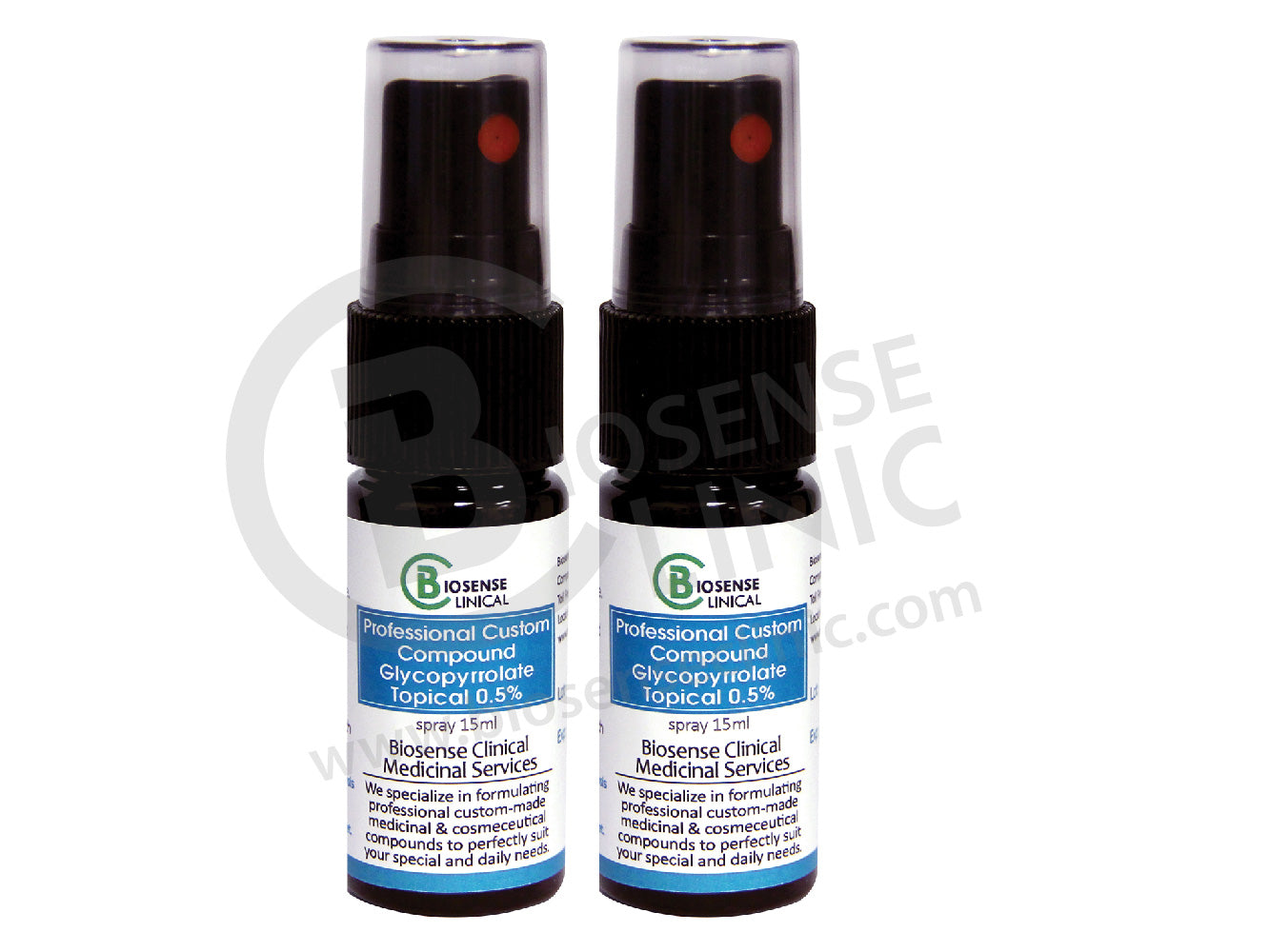 BiosenseClinical Glycopyrrolate Topical spray - 15 ml - Biosense Clinic