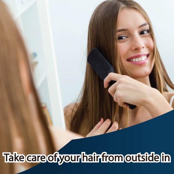 Take care of your hair from outside in