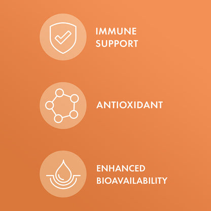 Dr. Mercola's Liposomal Vitamin C - advanced formula for better absorption, supporting immune, heart, eye, and brain health, and boosting collagen production. Available at BiosenseClinic.com.