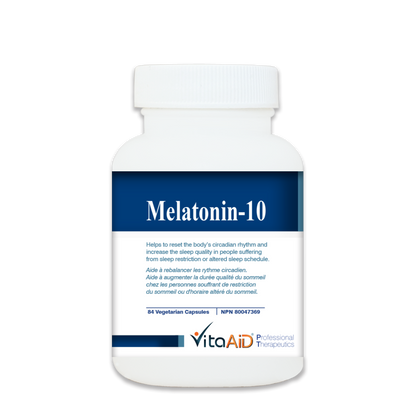 Buy VitaAid Melatonin-10 – Sleep Aid for Jet Lag & Insomnia