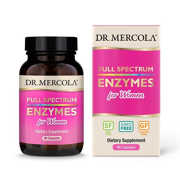 Dr Mercola Full Spectrum Enzymes for Women - biosense-clinic.com