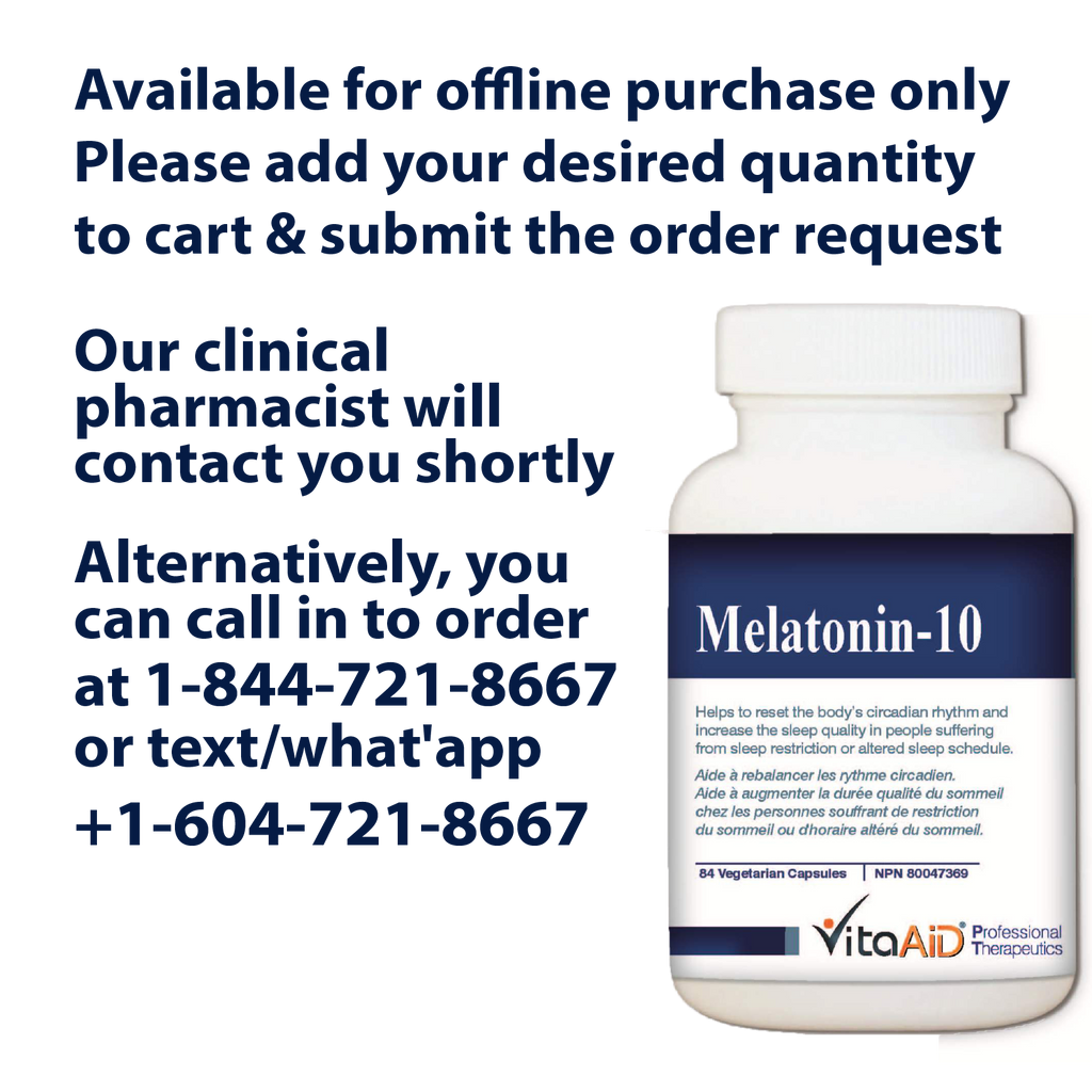 VitaAid Melatonin-10 - Biosense Clinic