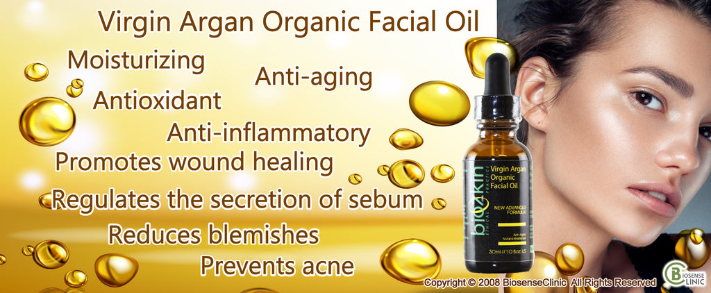 BioZkin Virgin Argan Organic Facial Oil - Argan Oil